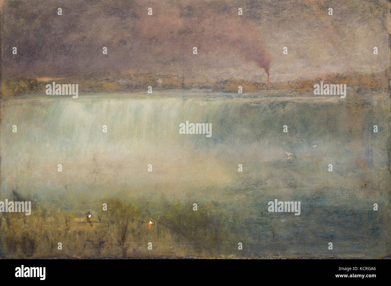 Niagara Inness George Inness Niagara Smithsonian Stock Photo - Alamy