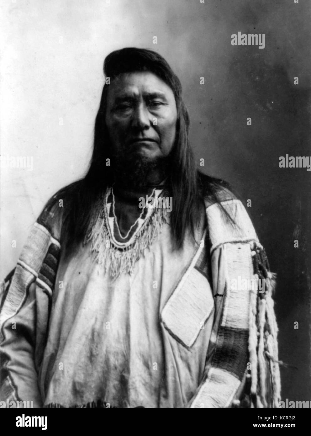 Chief Joseph of the Nez Perces Stock Photo