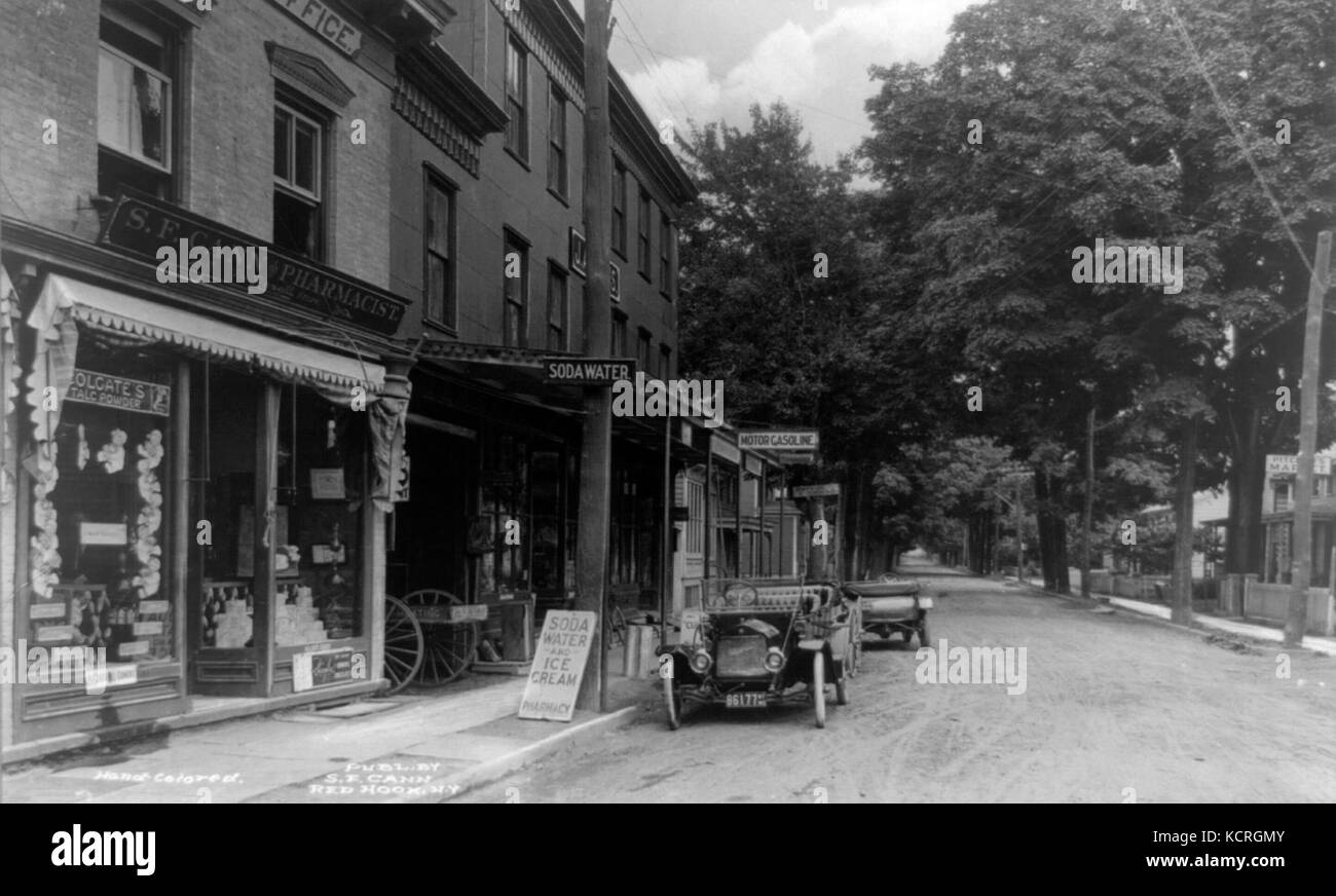 East Market Street, Red Hook, New York cph.3b47094 Stock Photo Alamy