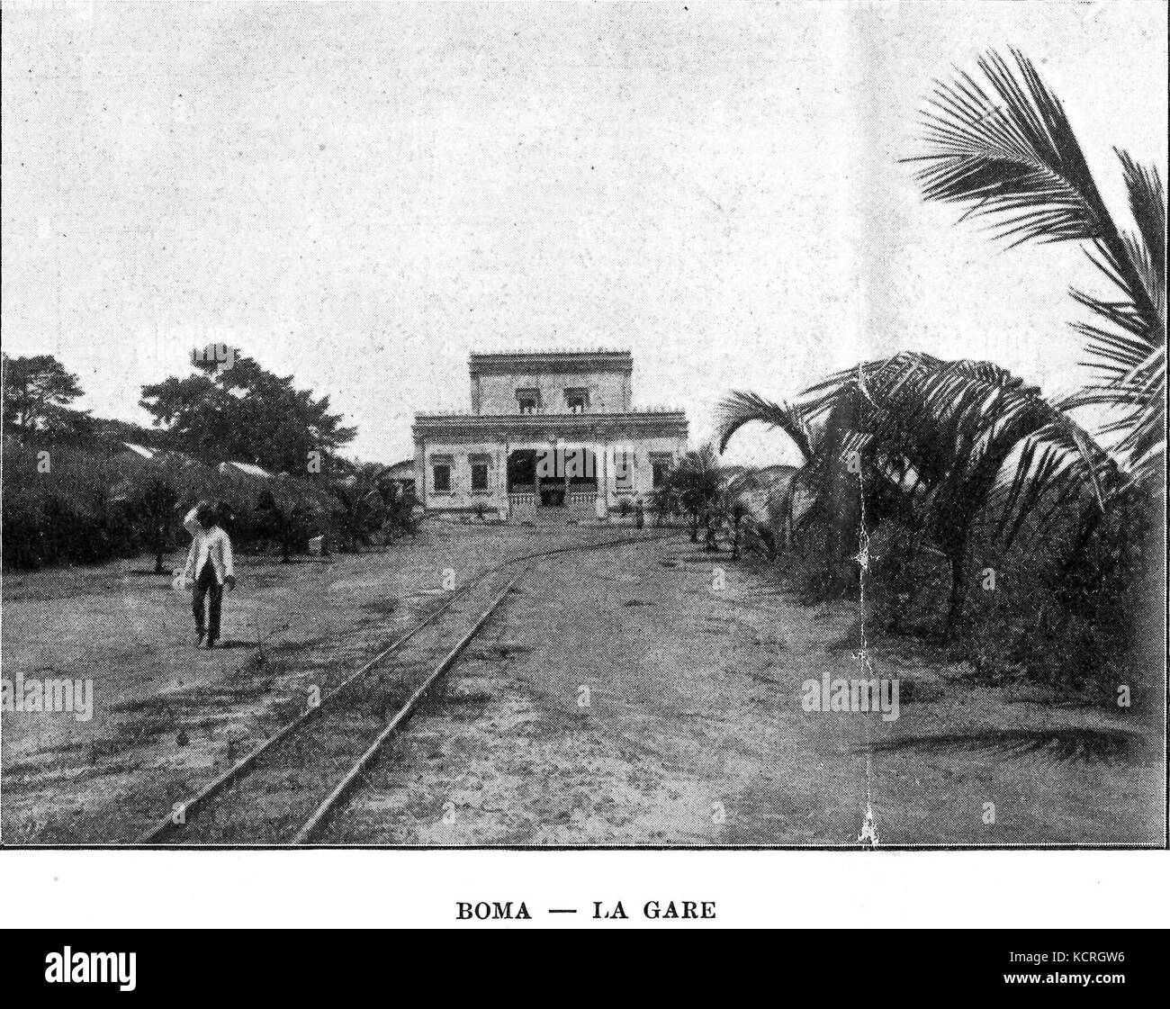 Boma La Gare Stock Photo Alamy