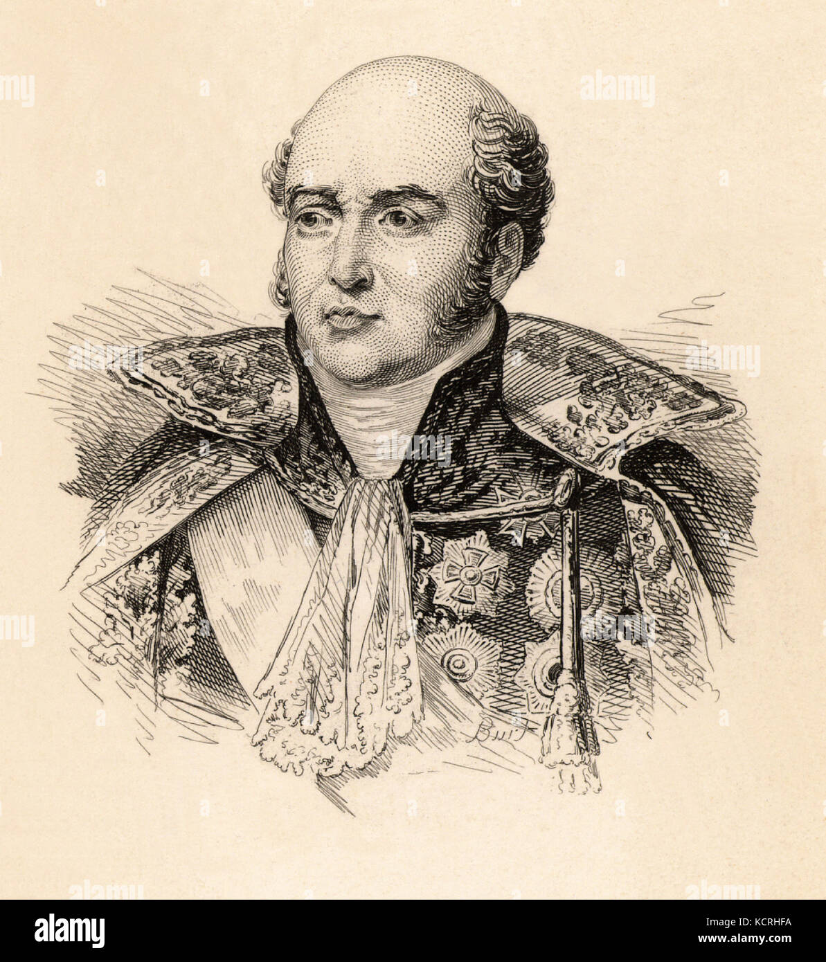 Louis Nicolas Davout 1770-1823, Duc Wood Print by Print Collector 