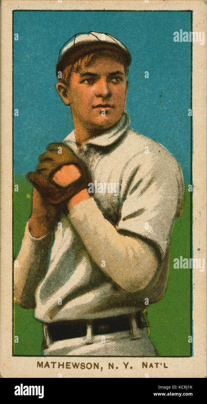 Christy Mathewson, pitcher, New York Giants, ca. 1910 Stock Photo