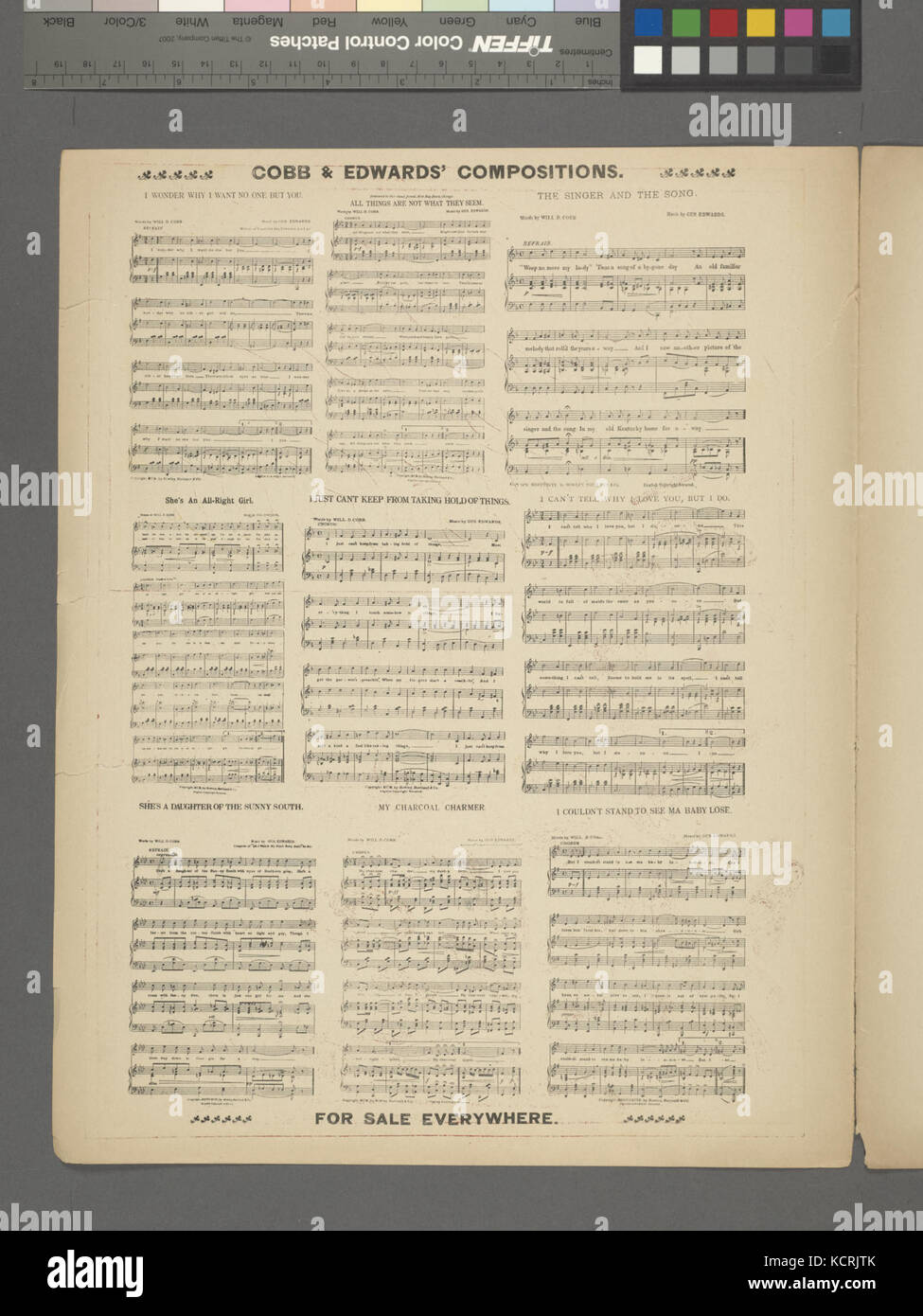 All for a man who's God was gold (NYPL Hades 609464 1821245) Stock Photo