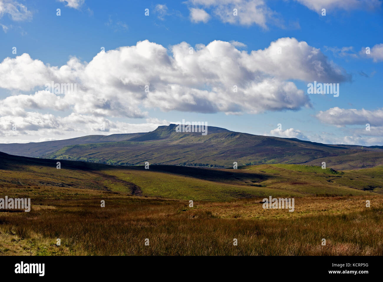 Wild Boar Fell, Mallerstang, viewed from Nateby Common. Yorkshire Dales
