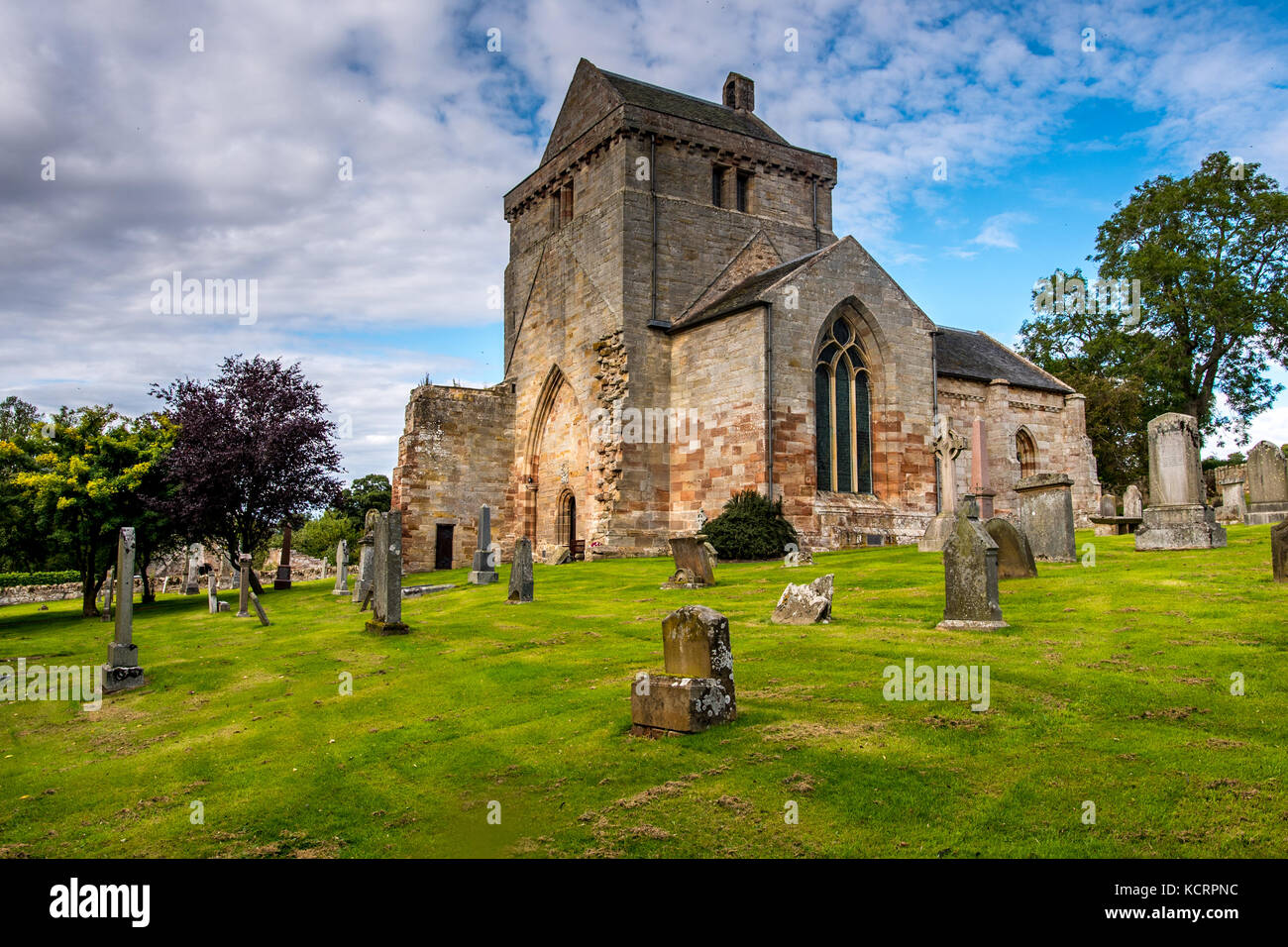 Crichton Church in Midlothian Scotland Stock Photo Alamy