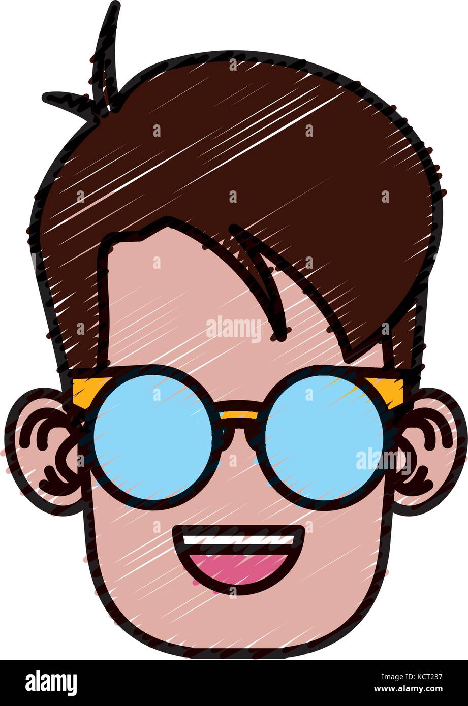 Cute boy cartoon Stock Vector Image & Art - Alamy