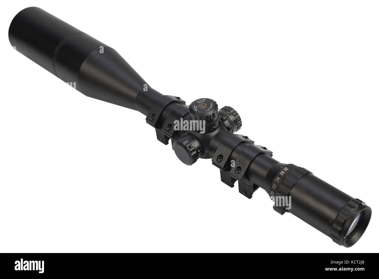 sniper scope isolated on white Stock Photo Alamy
