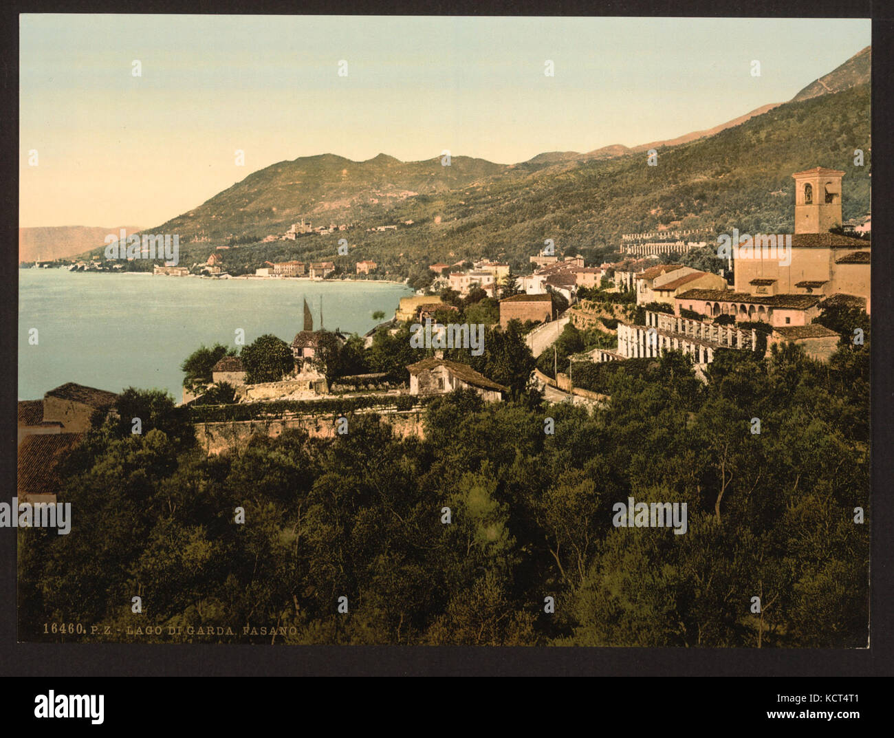 General view, Fasano, Lake Garda, Italy LCCN2001700807 Stock Photo