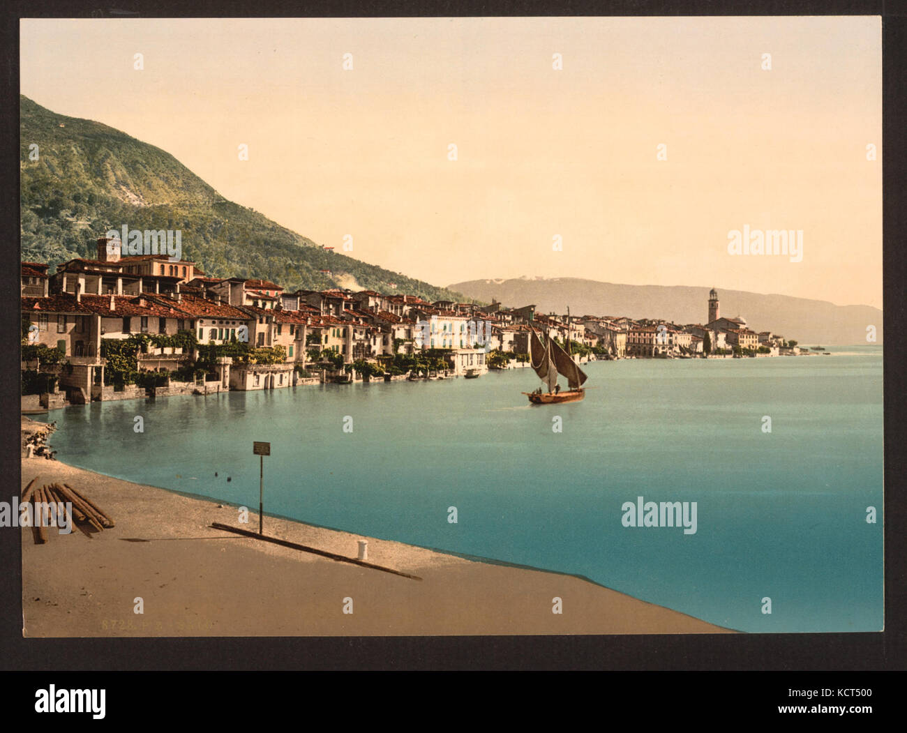 General view, Salo, Lake Garda, Italy LCCN2001700832 Stock Photo