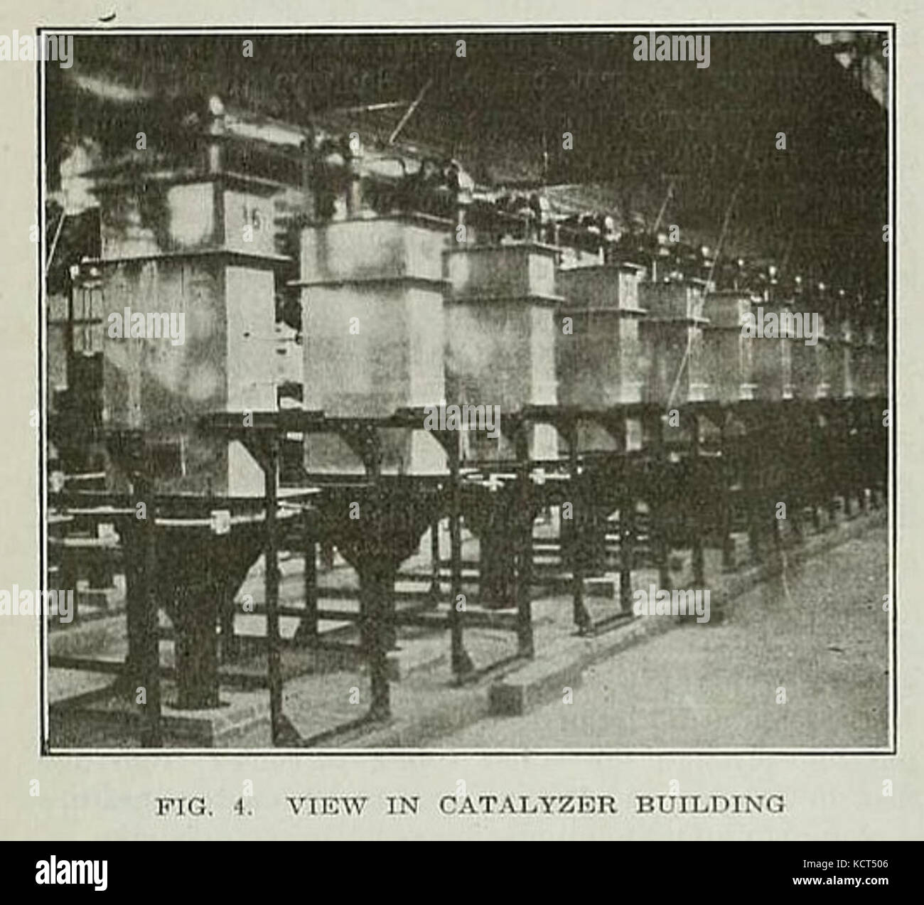 Catalyzer building in Muscle Shoals Nitrates plant Stock Photo Alamy