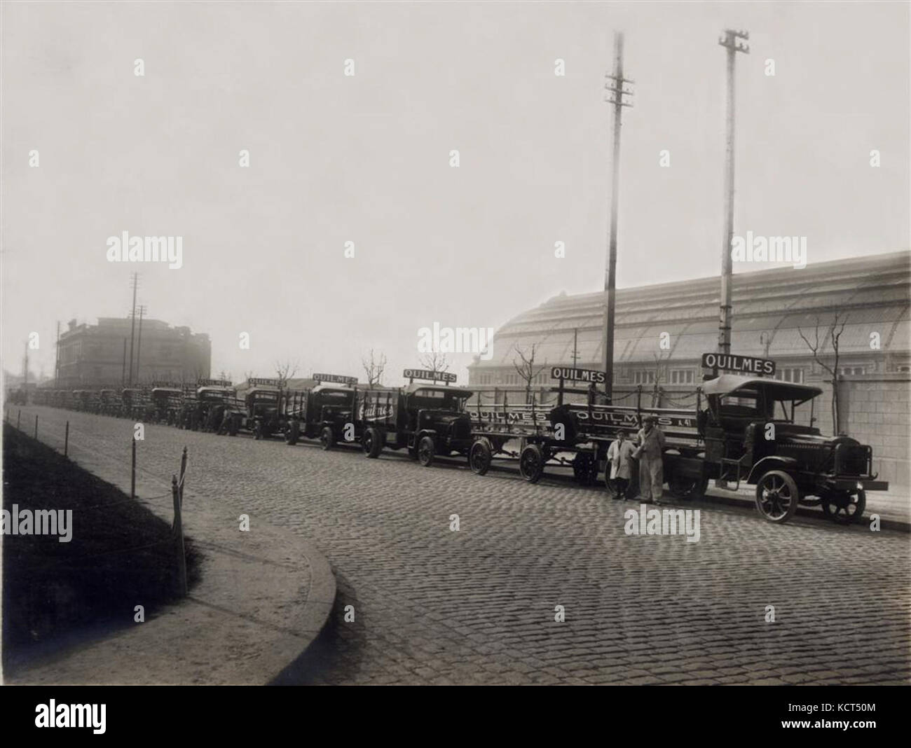 Cerveceria Quilmes en 1910   16 Stock Photo