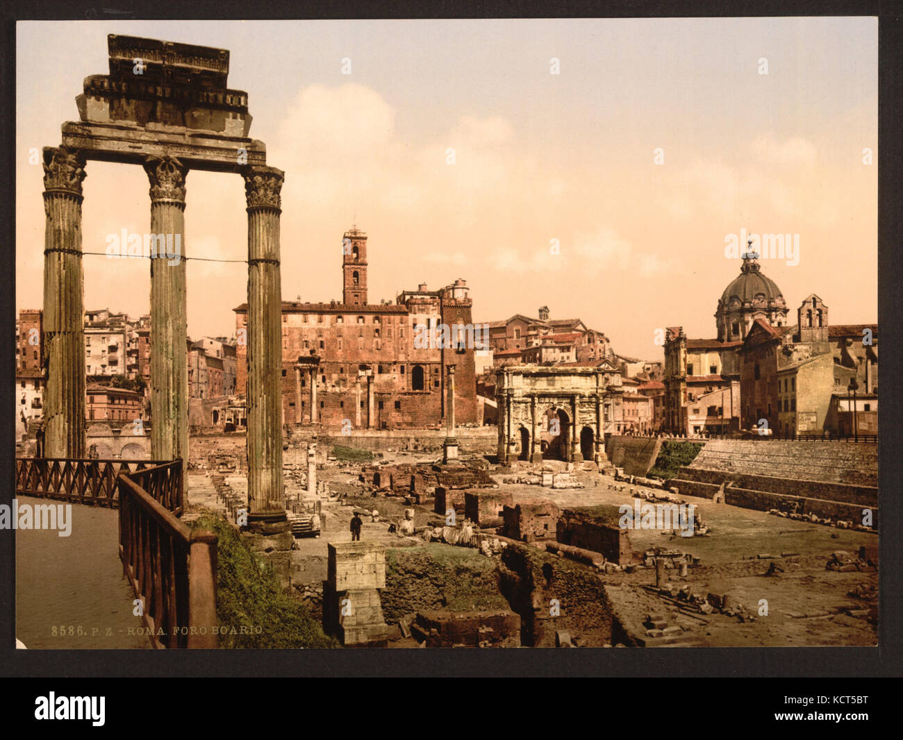 The forum ancient rome painting hi-res stock photography and images - Alamy