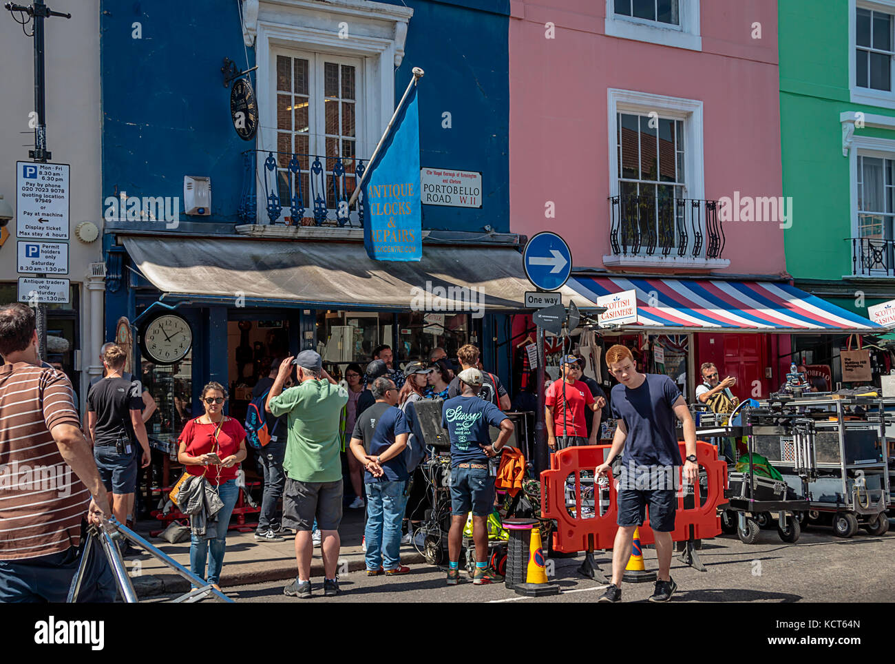 Portobello Road, London Stock Photo Alamy