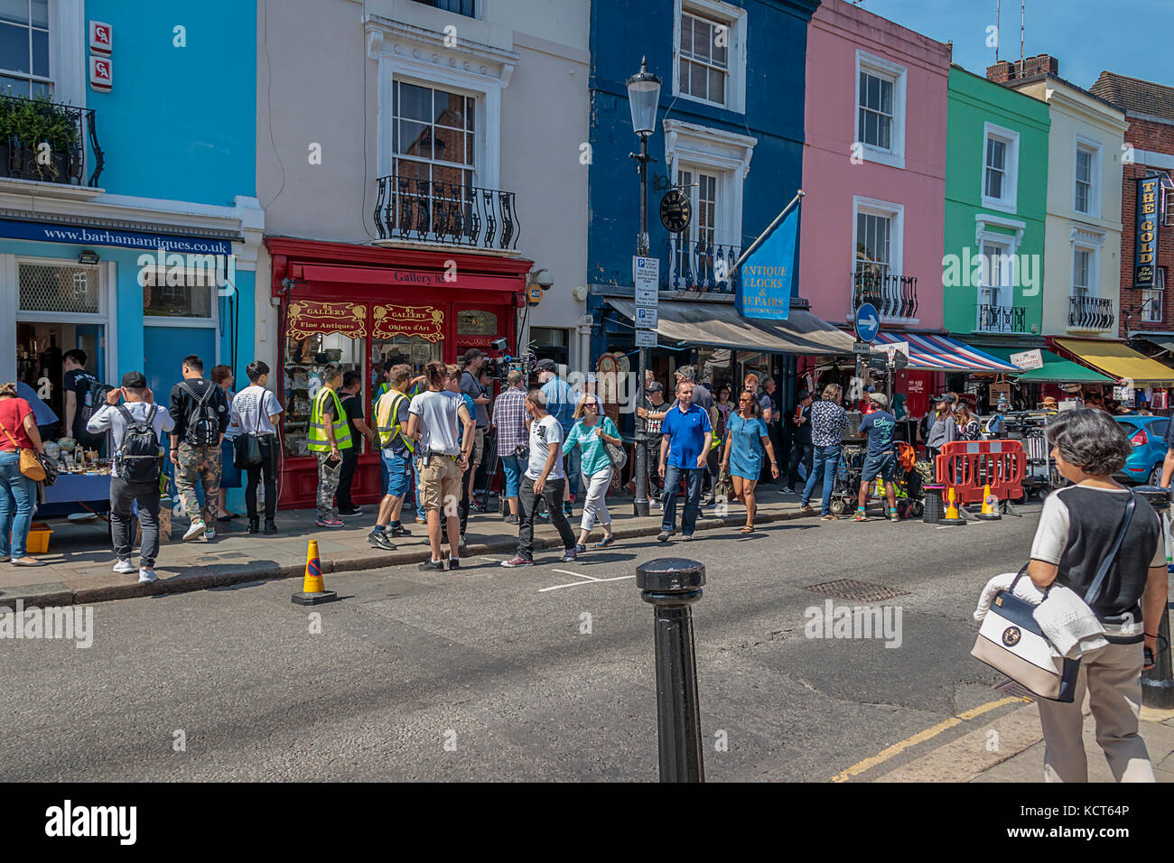 Portobello Road, London Stock Photo Alamy