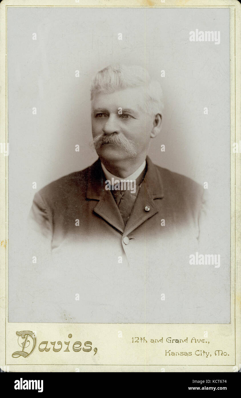 Hinkley F. Beebe, Major, 34th Iowa Infantry (Union Stock Photo Alamy