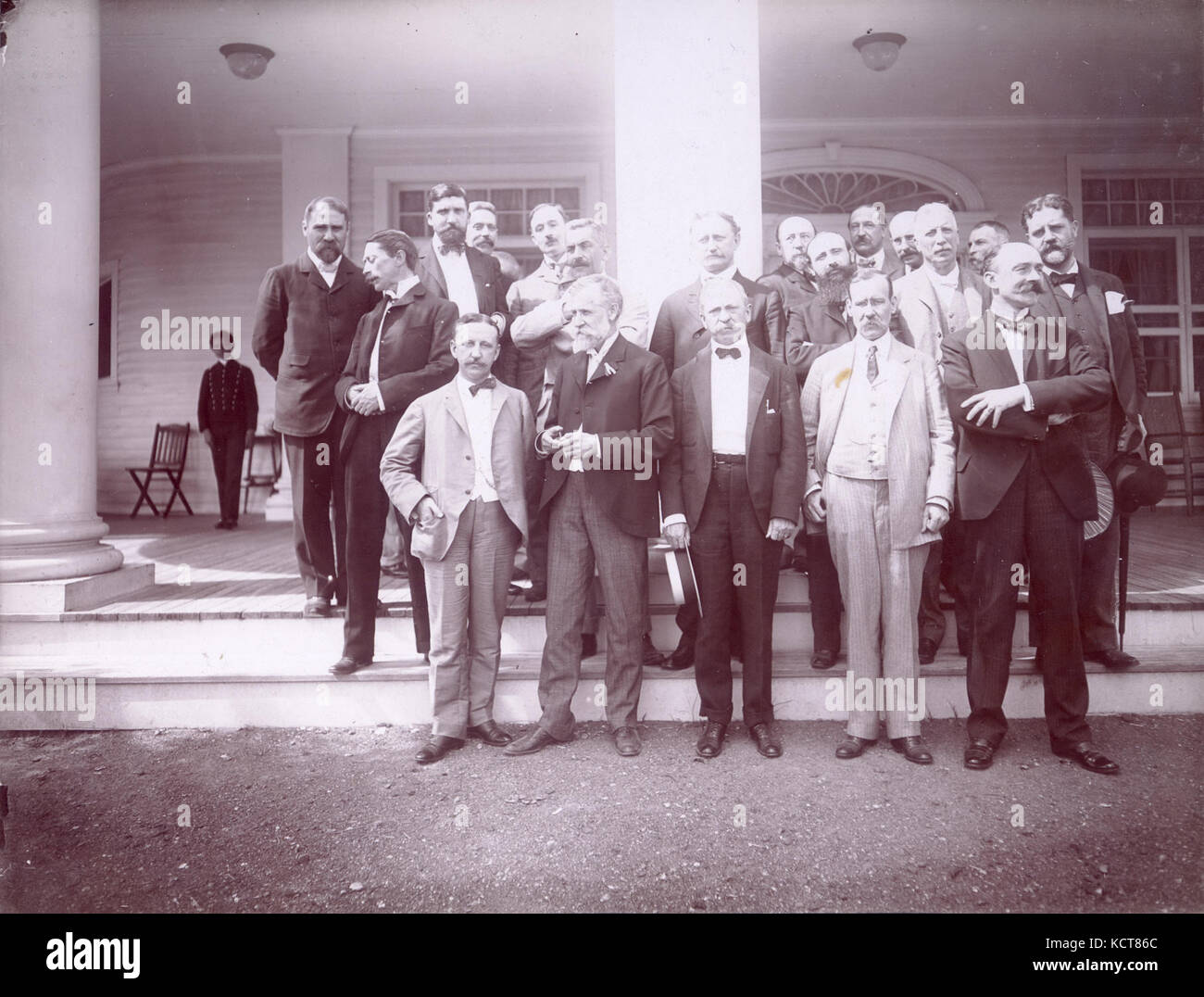 Group of officials (1904 World's Fair Stock Photo Alamy