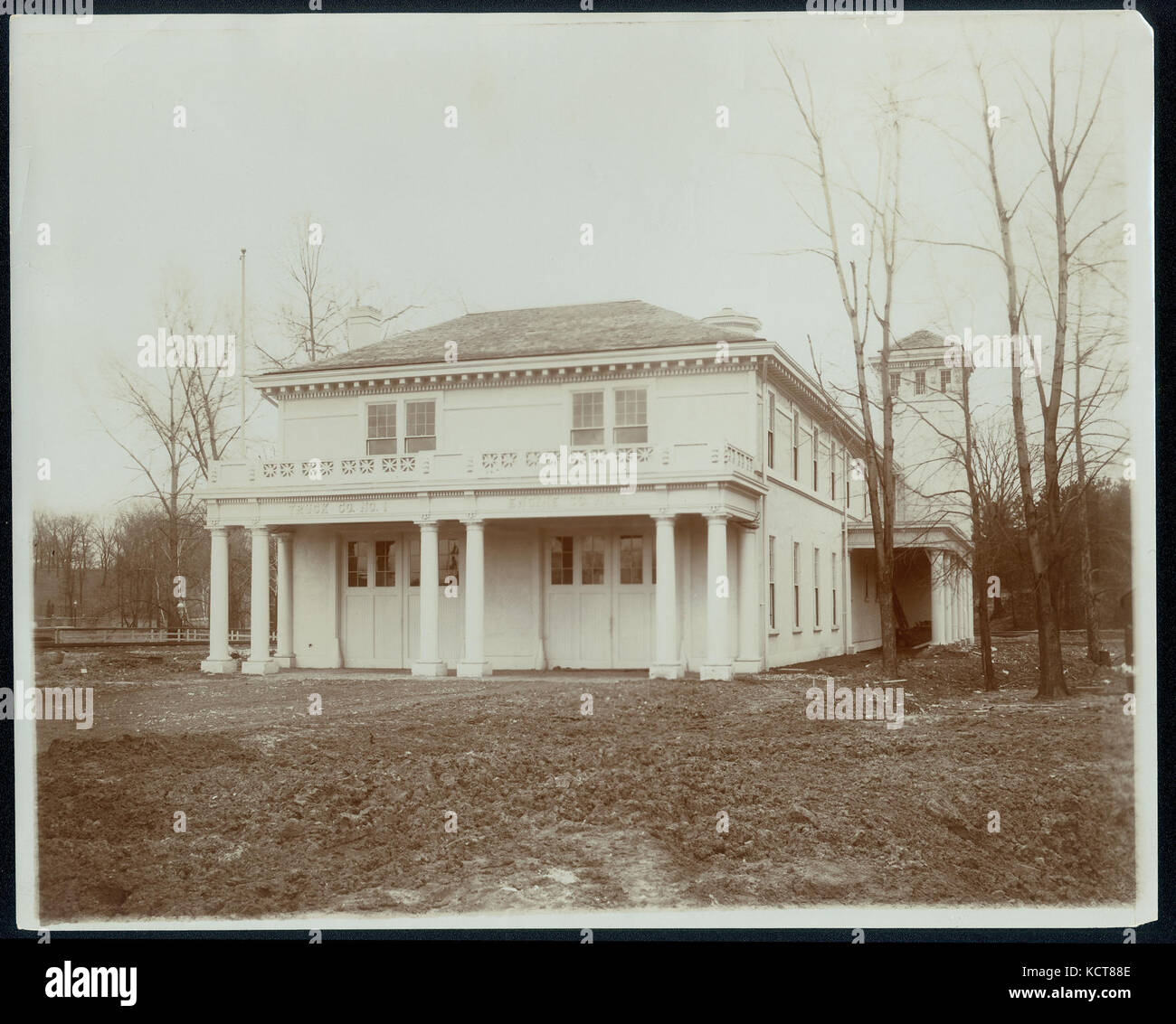 Engine Company No. 1 building on the 1904 World's Fair Grounds Stock Photo