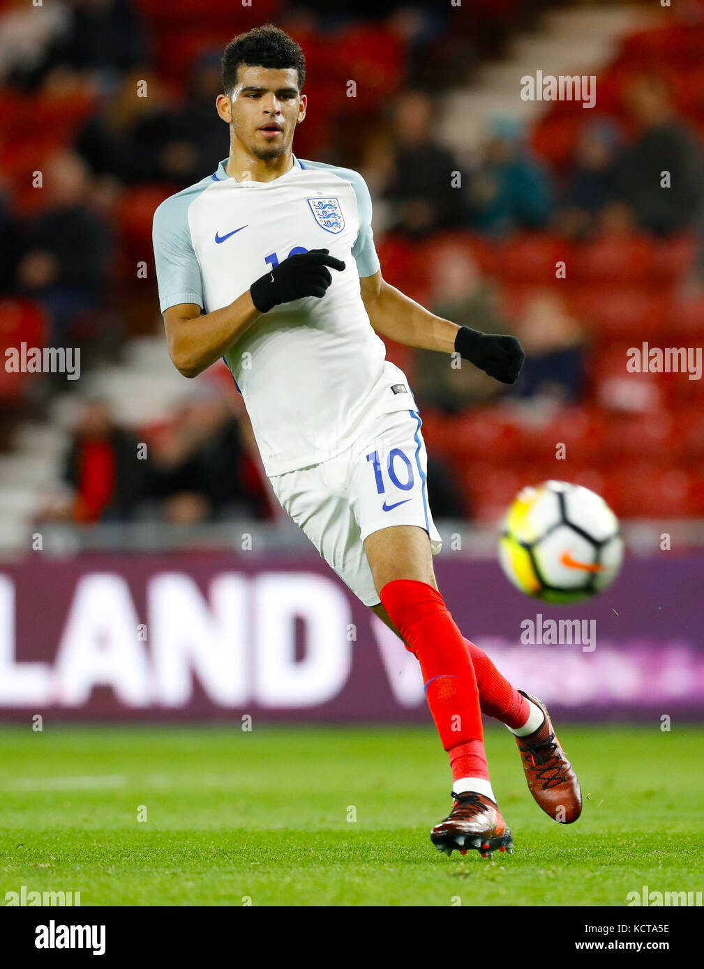 England's Dominic Solanke During The 2019 UEFA Euro U21 Qualifying ...