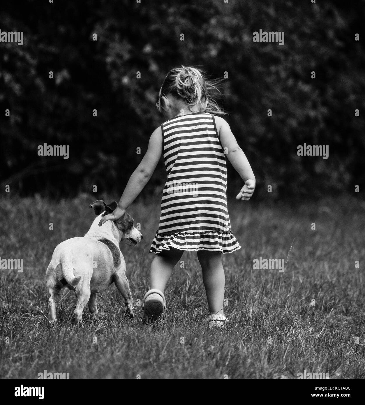 Girl loves her dog hires stock photography and images Alamy