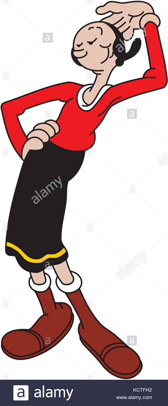 Olive Oyl Cut Out Stock Images & Pictures Alamy