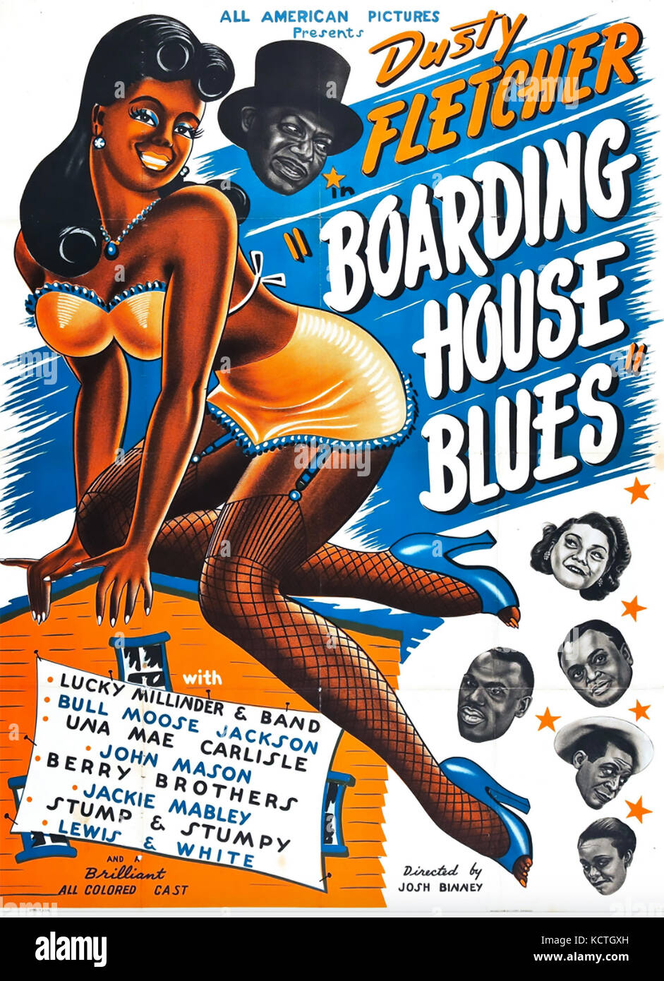 BOARDING HOUSE BLUES 1948 All-American News film Stock Photo