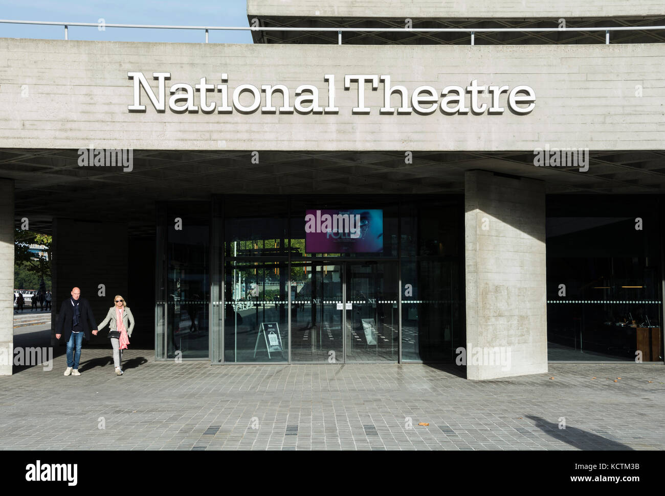 Denys Lasdun's National Theatre, on the