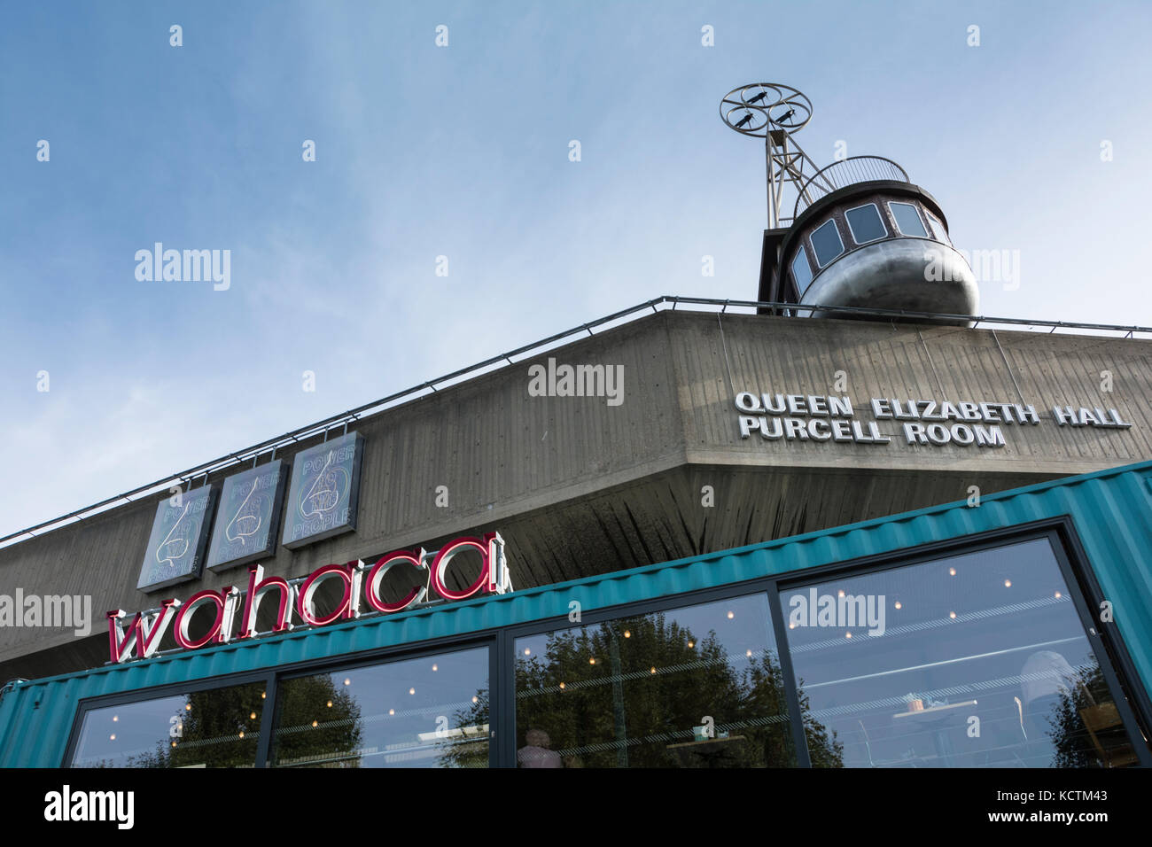 Wahaca restaurant and cafe at the South Bank Centre, London, UK Stock Photo