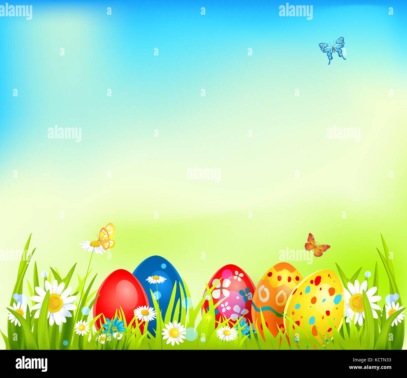 Vector easter background Stock Vector Image & Art - Alamy