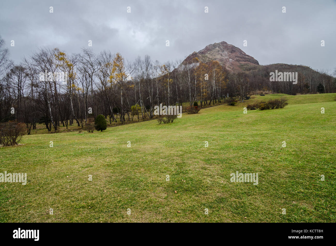 Showa-shinzan is a volcanic lava dome in the Shikotsu-Toya National ...