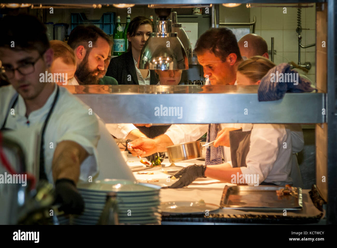 German Michelin Star Chef Klaus Erfort Working In Line With