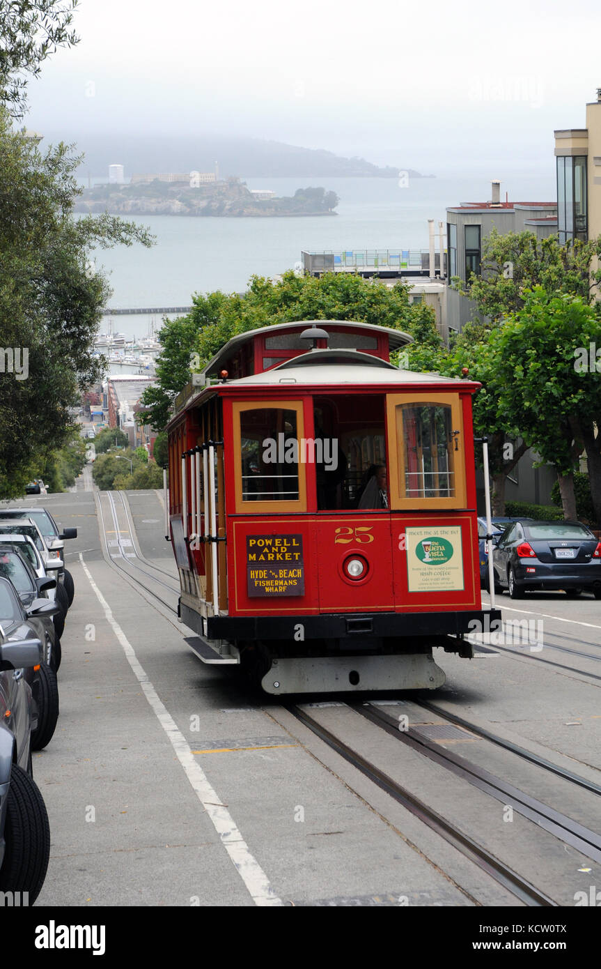 San Francisco trolley Stock Photo Alamy