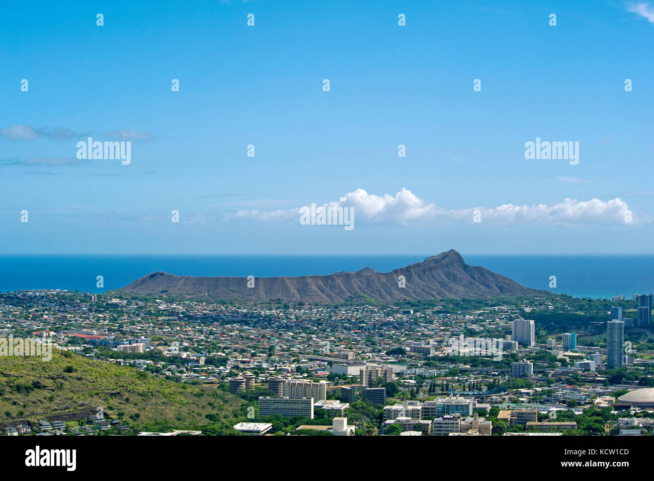 Volcano diamond head hi-res stock photography and images - Alamy