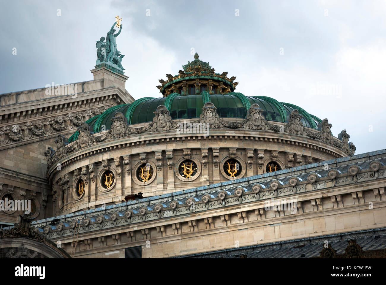 Paris opera house Palais Garnier Stock Photo