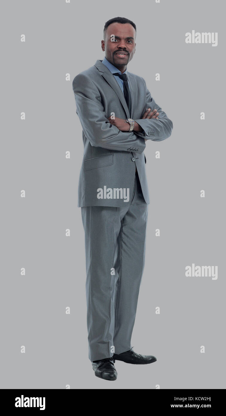 Closeup portrait of a successful African American business man Stock ...