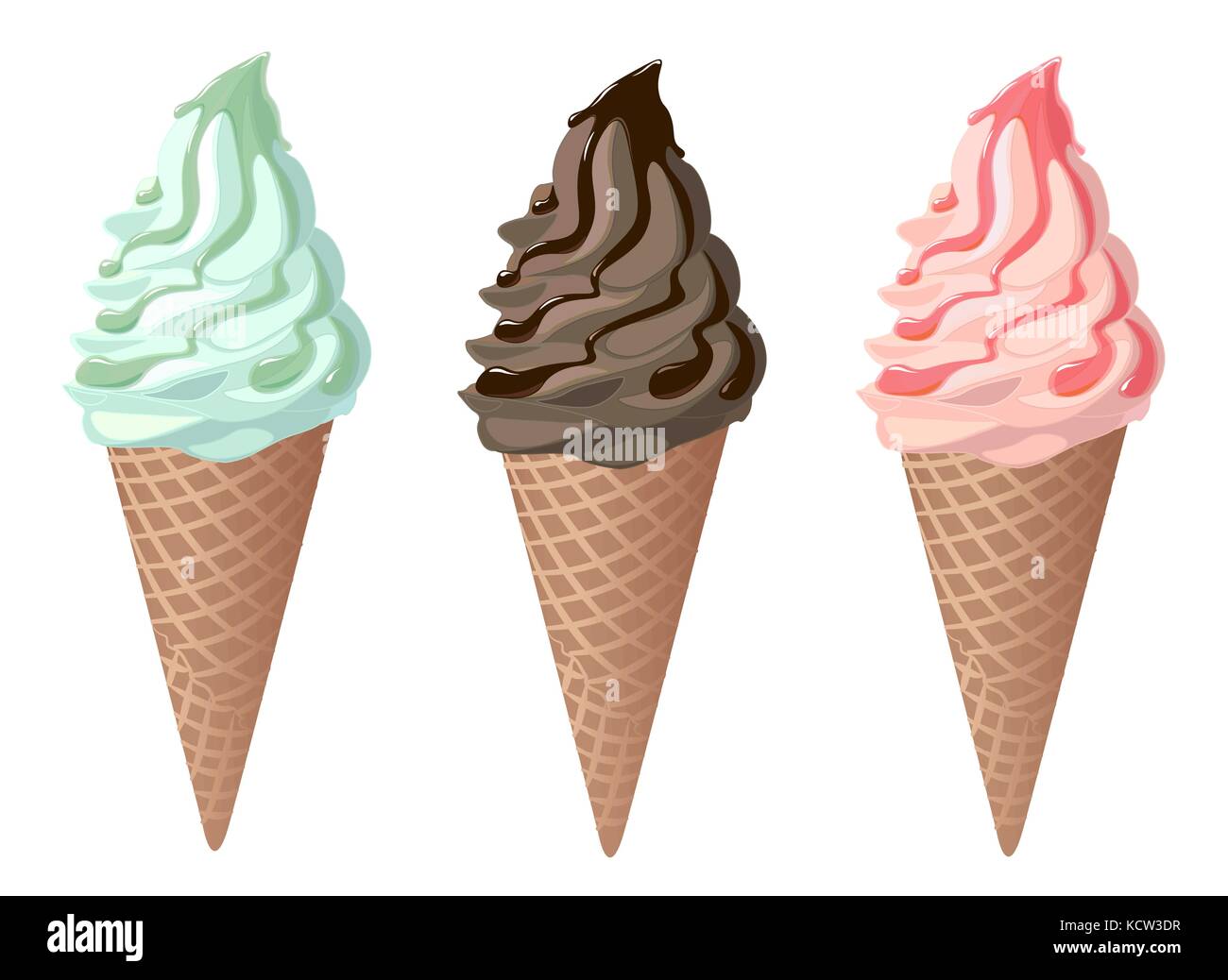 Red and green sauces Stock Vector Images Alamy