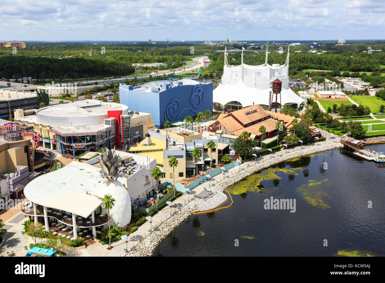 Orlando florida aerial hires stock photography and images Alamy