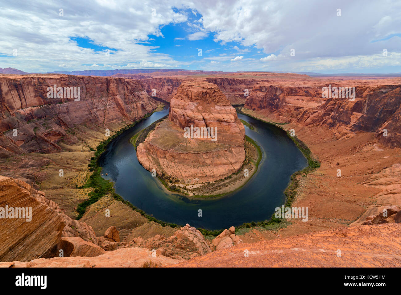 Horseshoe Bend, Colorado River. Grand Canyon, Page, Arizona. USA Stock ...