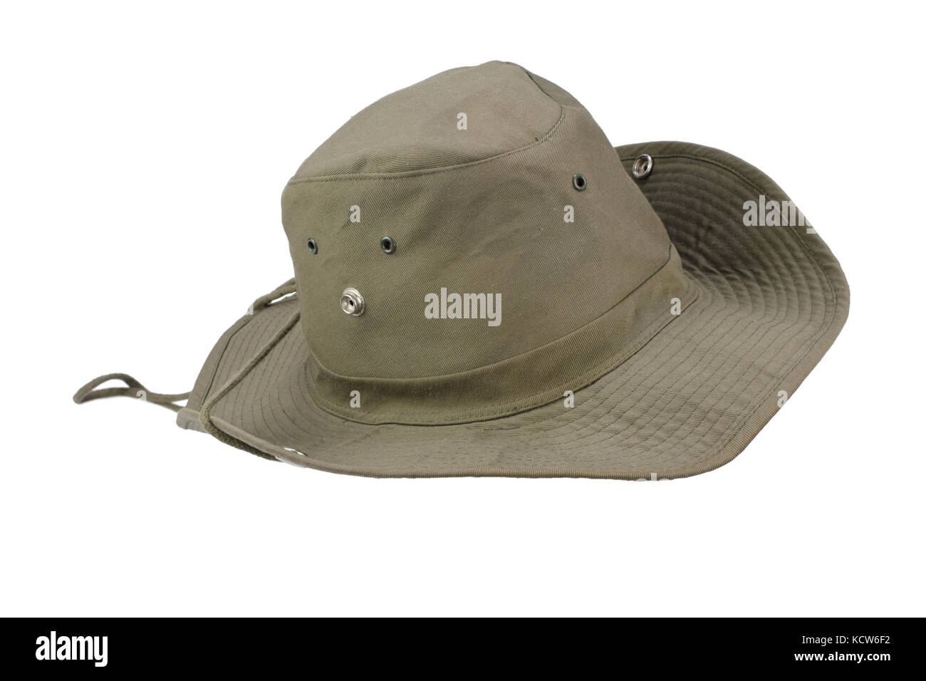 Boonie hat isolated on white background Stock Photo - Alamy