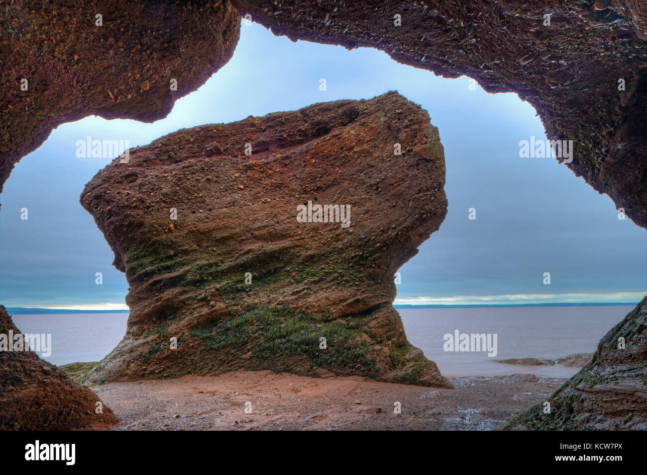 Hopewell Rocks , Cape Hopewell Rocks, New Brunswick, Canada Stock Photo ...
