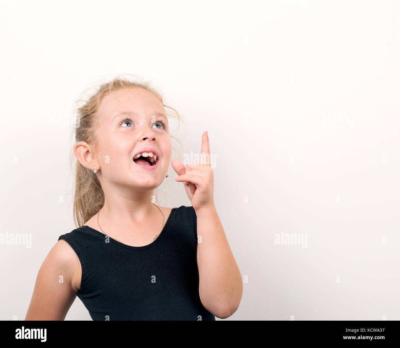 Girl student in different emotions stock photo alamy