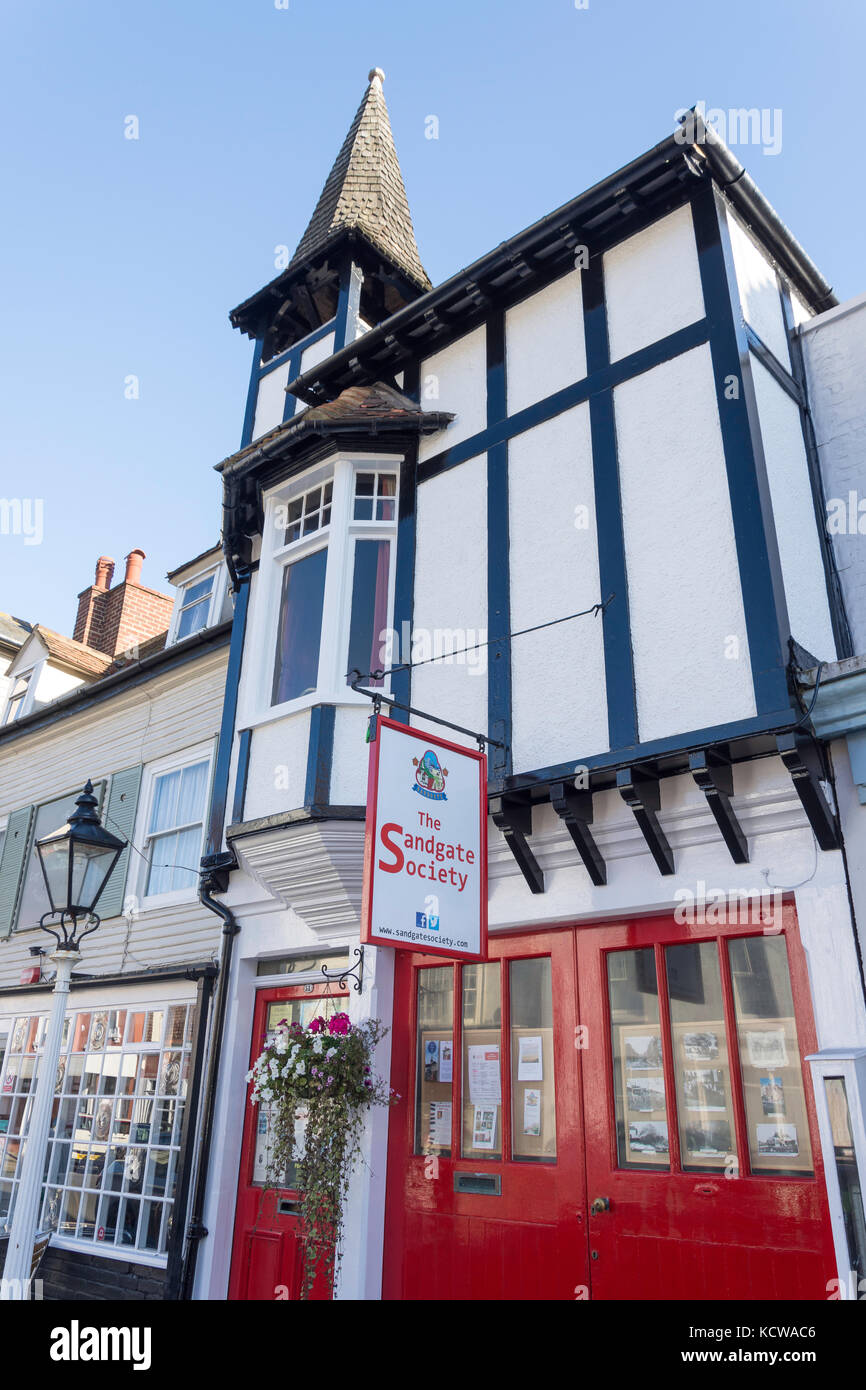 The Sandgate Society period building, High Street, Sandgate, Kent