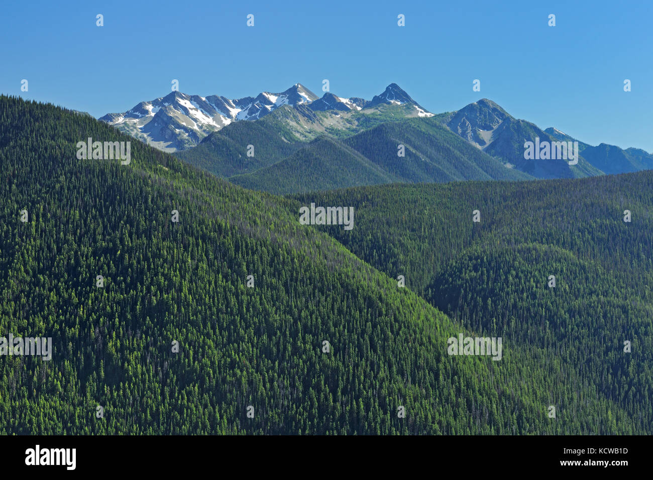 Cascade Mountains, E.C. Manning Provincial Park, British Columbia, Canada Stock Photo