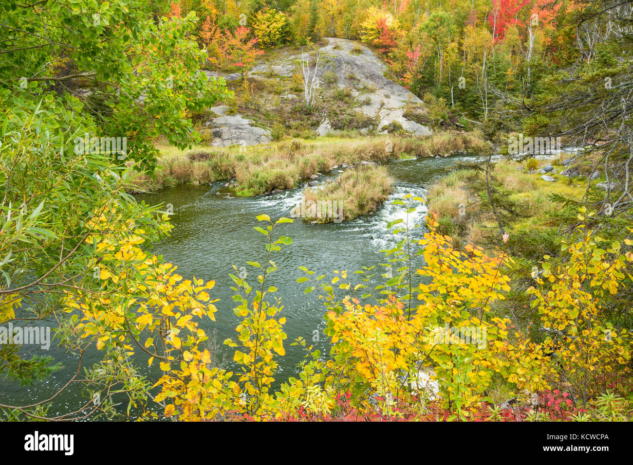 Junction Creek, Lively, Ontario, Canada Stock Photo