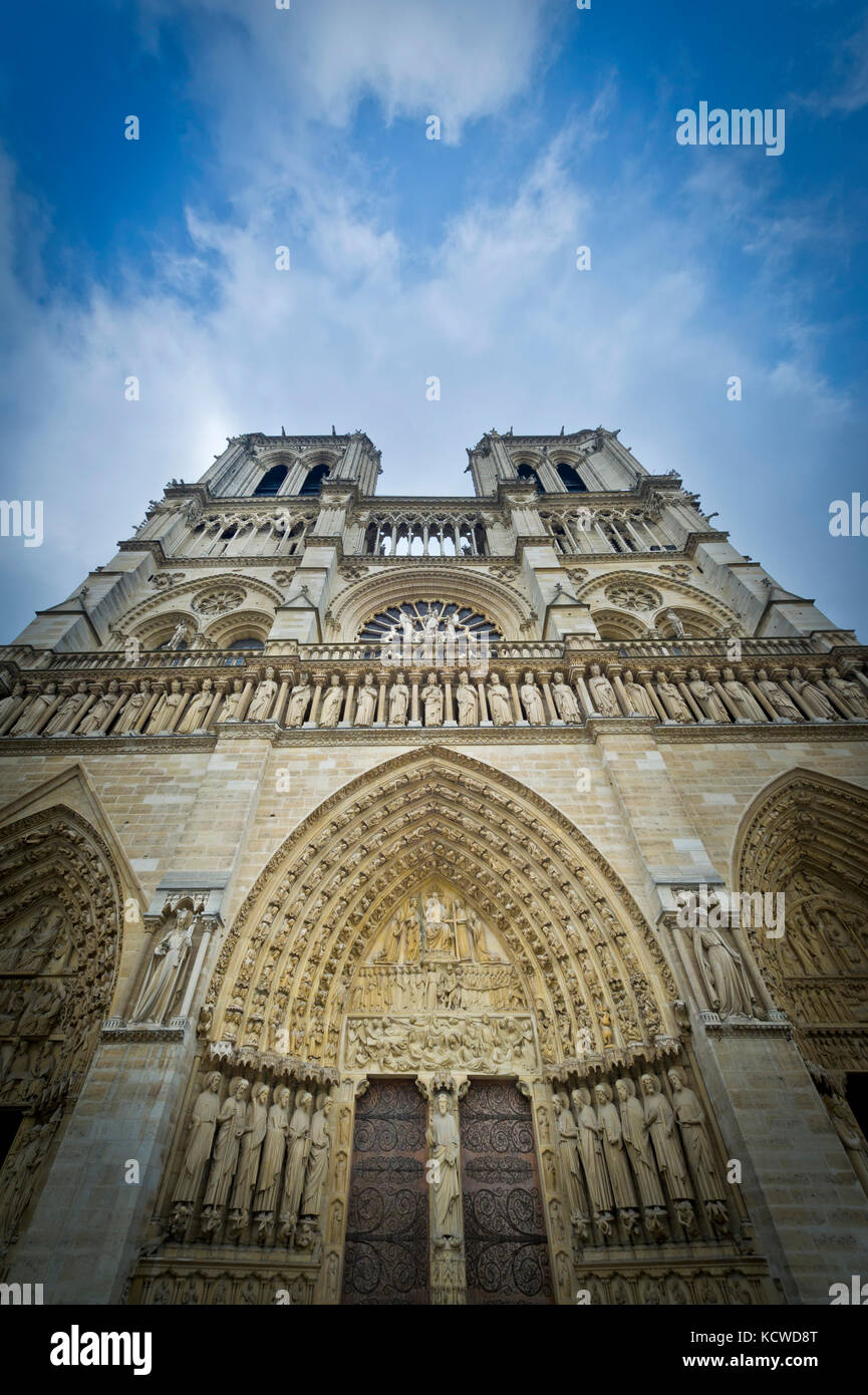 Notre-Dame de Paris Stock Photo