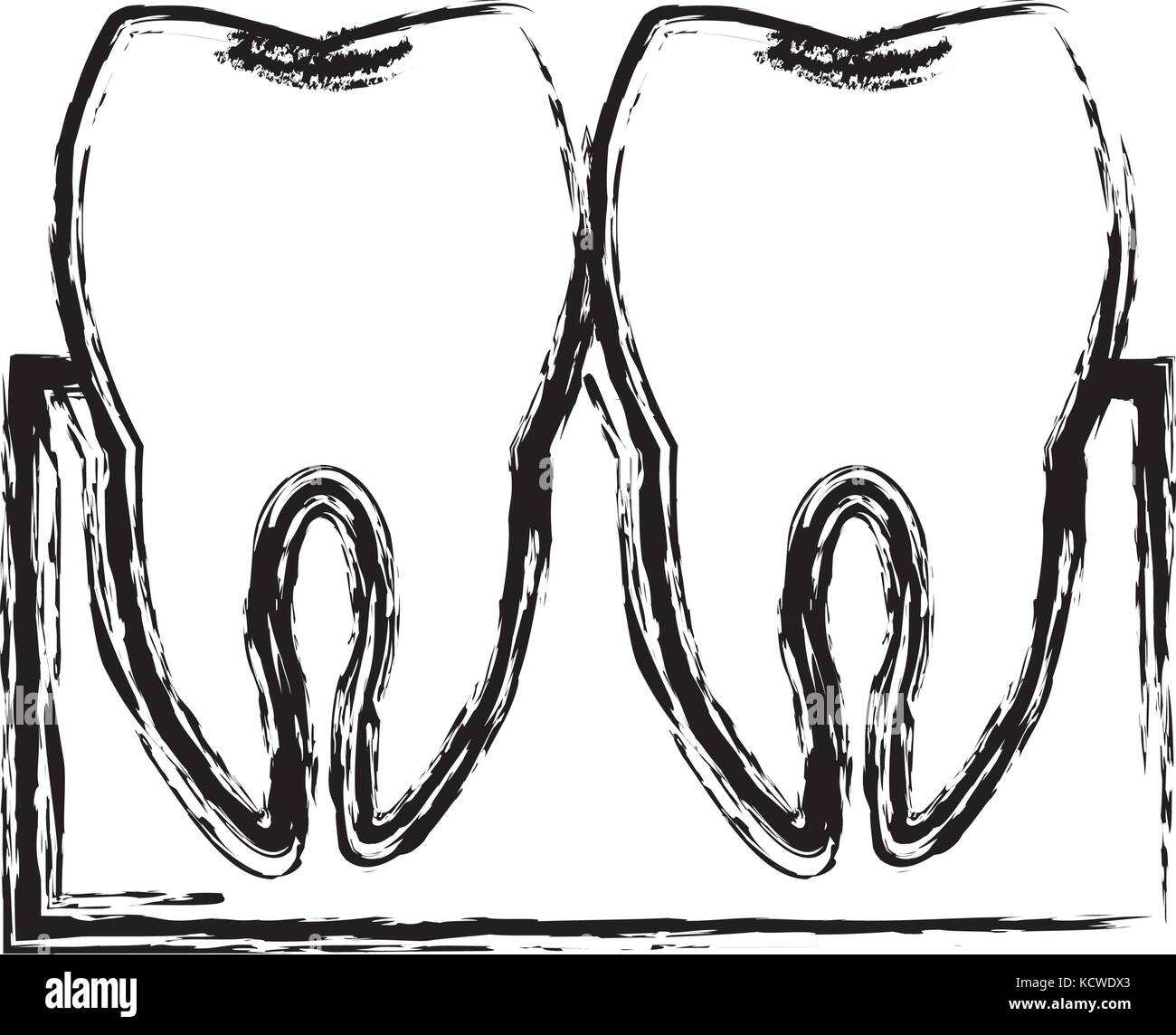 Tooths and dental care Stock Vector Image & Art - Alamy