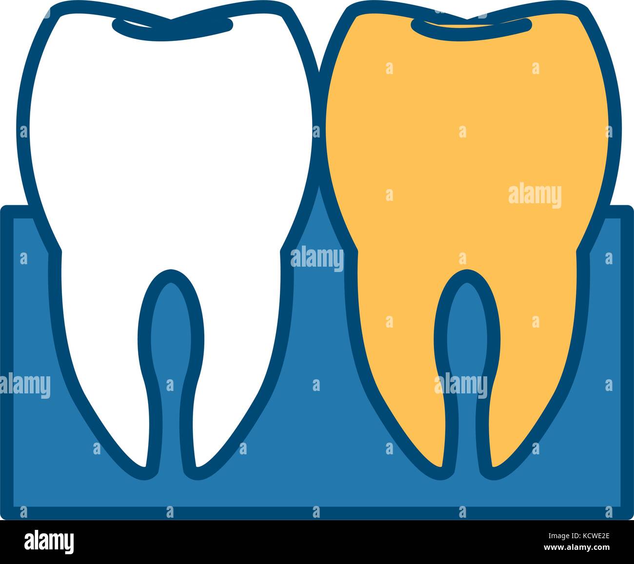Tooths and dental care Stock Vector Image & Art - Alamy