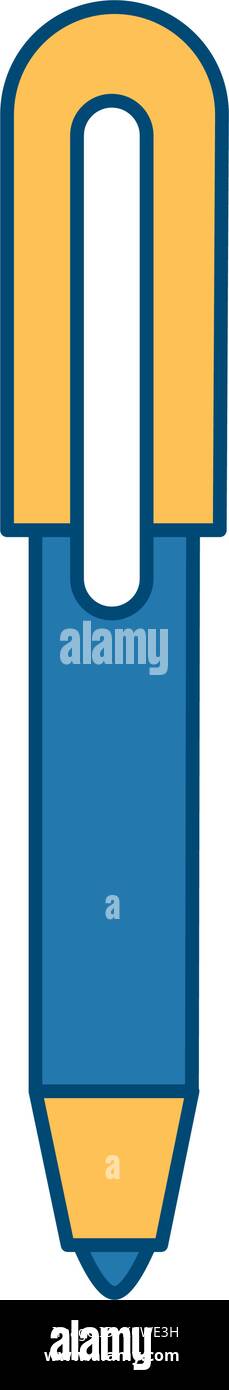 Office pen isolated Stock Vector Image & Art - Alamy