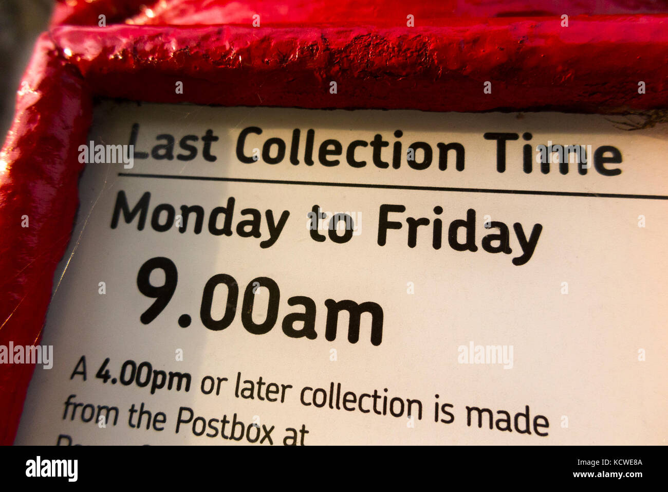 last-collection-time-9-00am-9am-morning-monday-to-friday-letter
