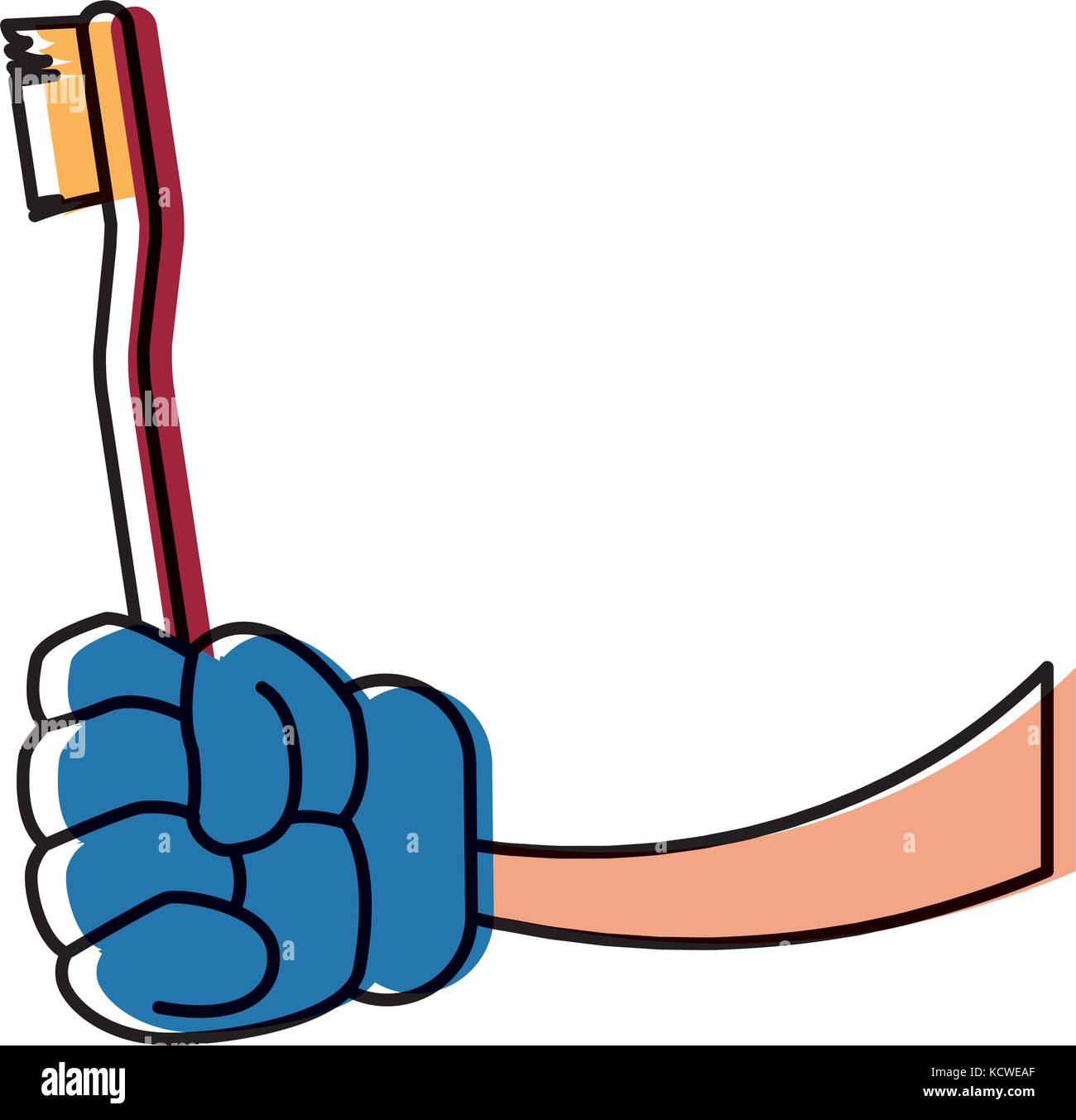 Toothbrush dental hygiene Stock Vector Image & Art - Alamy