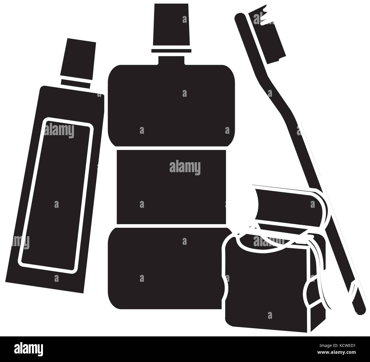 Dental hygiene products Stock Vector Image & Art Alamy